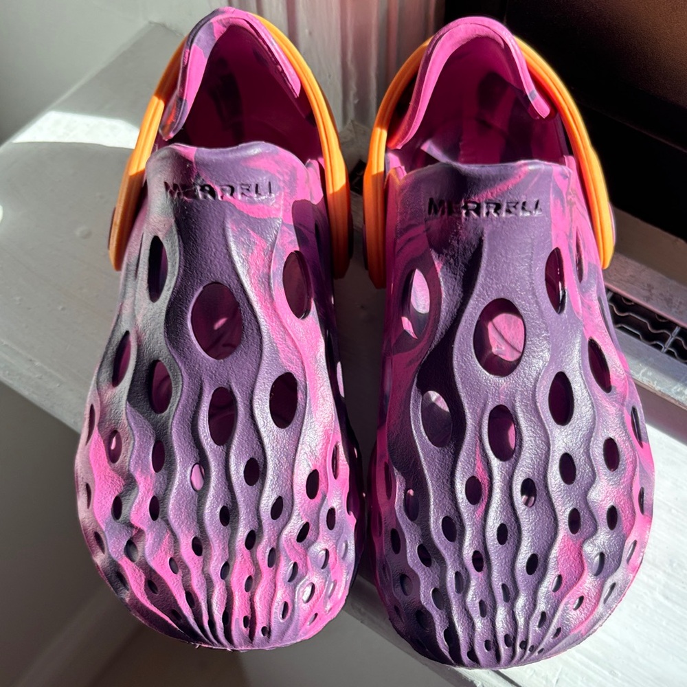 Merrell Pink and Purple Slip-On Shoes